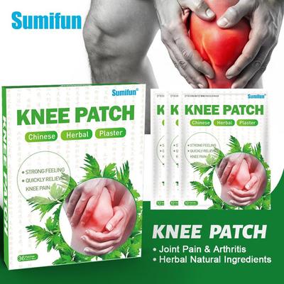 36pcs Knee Pain Relief Patch Joint Pain and Swelling Relief Patch Chinese Herbal Medical Plaster Muscle Joint Stickers