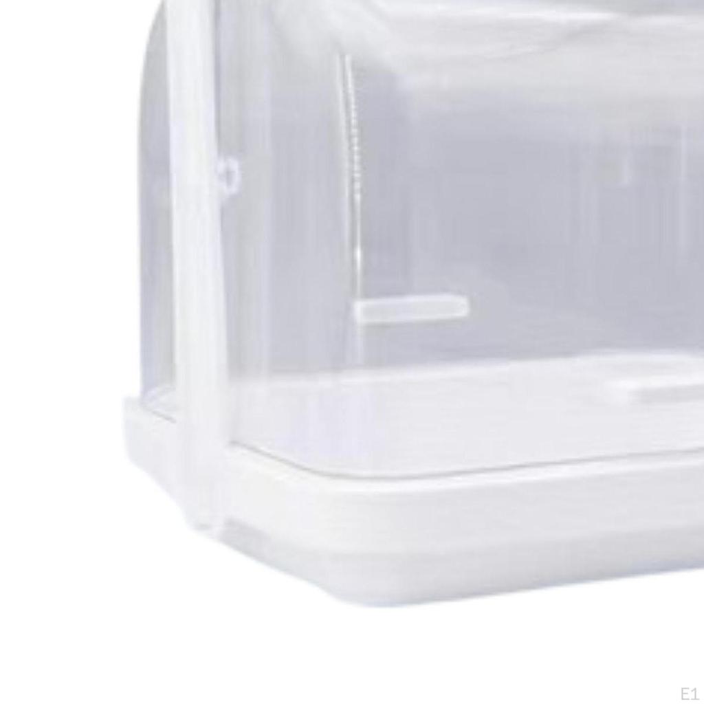 Silkworm Breeding Box Habitat Cage Breathable Pet Supplies Easy To Observe Carry Handle Reptile