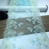( 2 Colors ) Embroidered Tulle Lace, 1m x 21.5cm, Non-stretch Floral Net lace Trim for Lingerie, Bra, Underwear, Dress, Garment, Sewing & Crafting