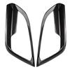 2Pcs/set Car Front Fog Light Lamp Trim Cover for Ford Ecosport 2018 2019 2020 2021 Auto Exterior Styling StickerAccessories