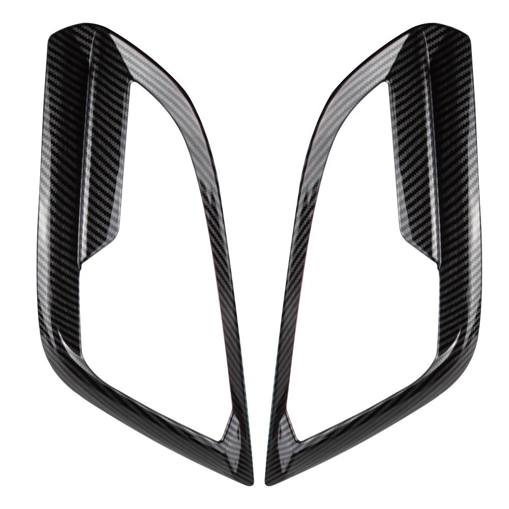 2Pcs/set Car Front Fog Light Lamp Trim Cover for Ford Ecosport 2018 2019 2020 2021 Auto Exterior Styling StickerAccessories