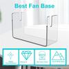 Folding Fan Stand Transparent Acrylic Paper Fan Rack Japanese Style Hand Fan Holder for Collectors and Enthusiasts
