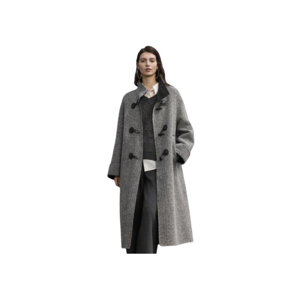 ELLE Elegant Fashionable Comfortable Versatile Long Sleeve Coat Women Coats EN52461
