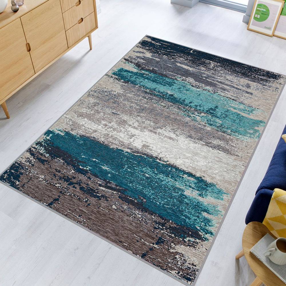 

Моющийся ковер с принтом Rovigo Home RVG1800 50X80 серый