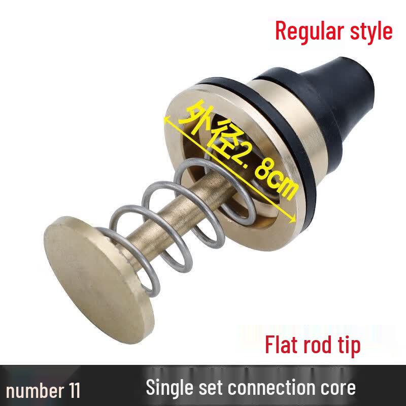 Minxi Squat Toilet Foot Pedal Flush Valve Core Kit