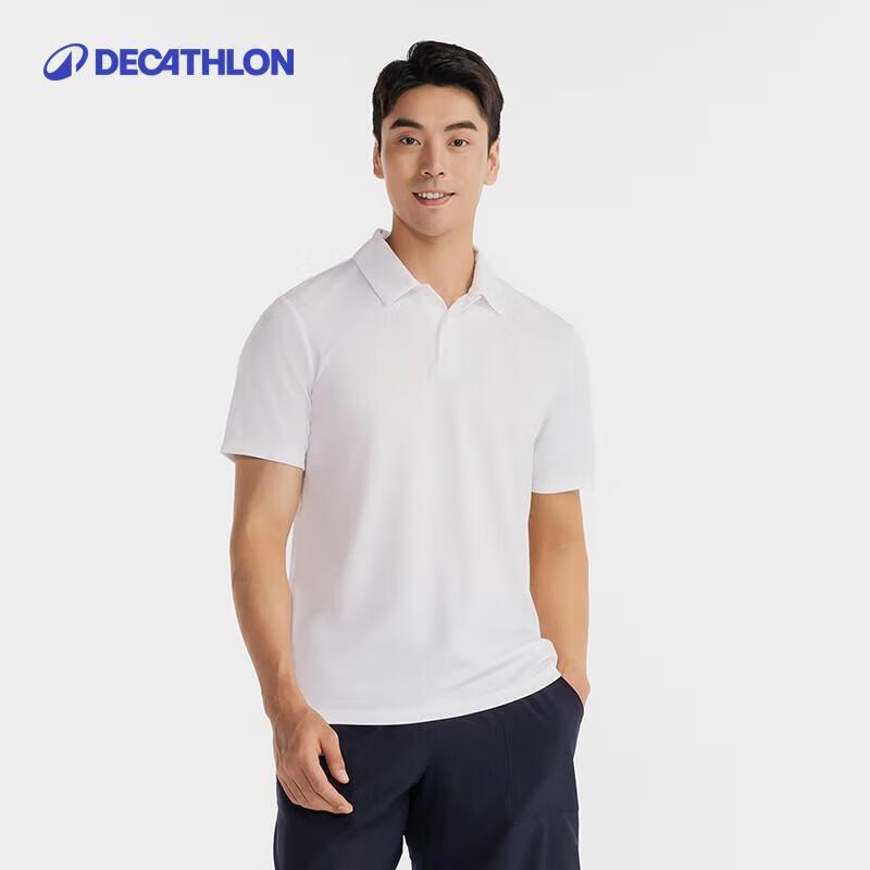 

Decathlon Men s Quick Dry Polo T-shirt S