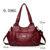 Hochwertige Weiche Leder Crossbody Tasche für Damen 2025 Designer Marke Schulter Handtasche Lässige Tote Messenger Bags Sac A Main