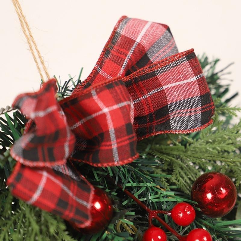 Christmas Wreath Christmas Hanging Front Door Wall Decor Xmas Decorations Wreath X3UC