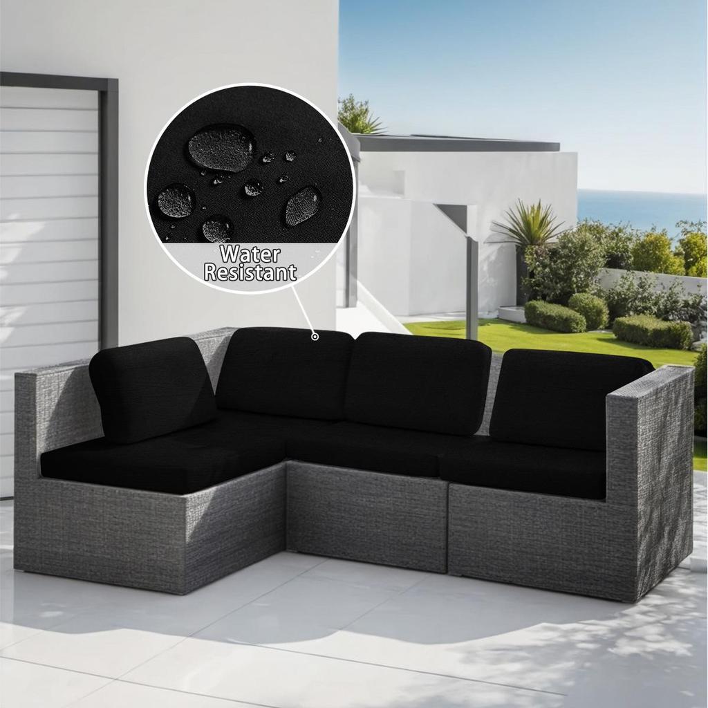 Cross-border Elastic Waterproof Milk Silk Sofa Seat Cover for Outdoor Use