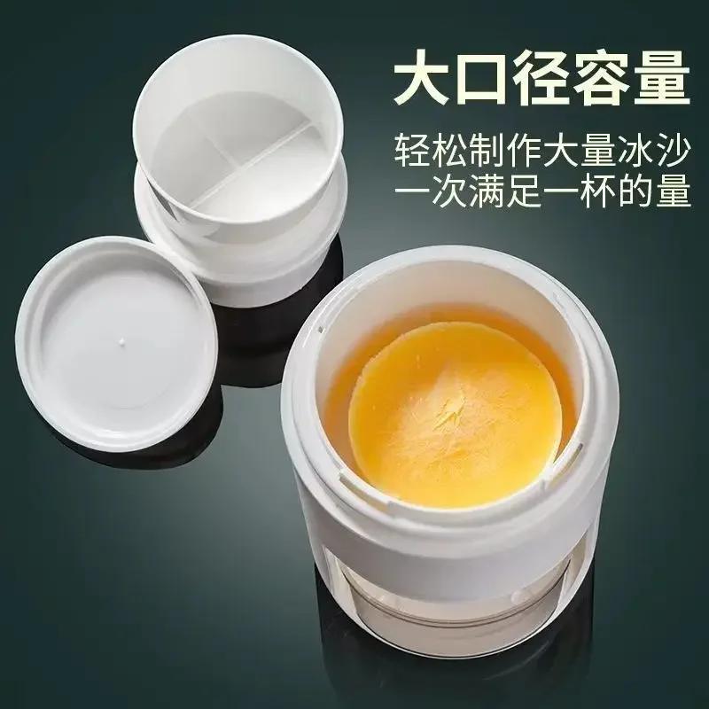 Hand Operated Small Shaved Ice Manual Ice Sander, Mein Mein Ice Crusher Blender