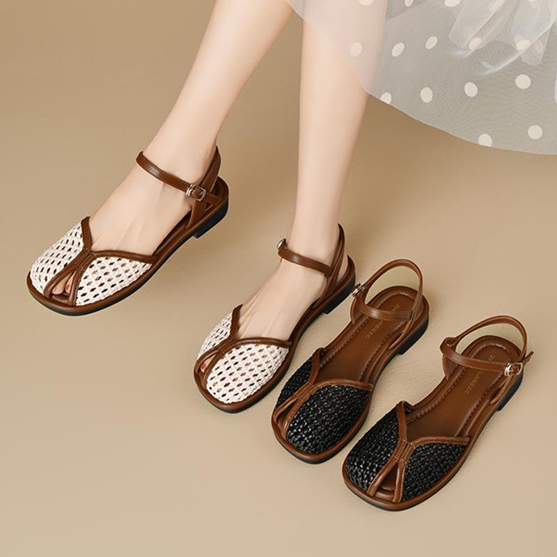Fashion Women Fashion Sandals Casual Heeled Shoes Walking Cozy Shoes Woman Slippers 2025 New Trend Brand Summer Dress Female Zapatillas