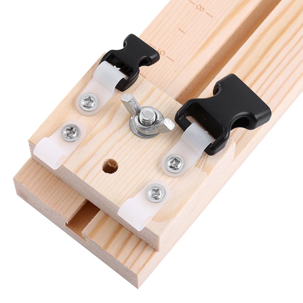 DIY Wood Paracord Jig Bracelet Maker Wristband Maker Bracelet Knitting Tool