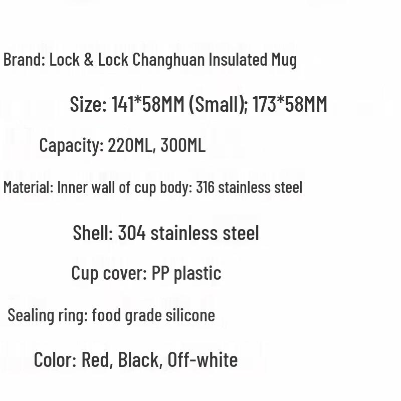 LOCK&LOCK Minimalist 316 Stainless Steel Thermal Tumbler