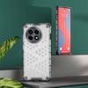 KEYSION Shockproof Armor Case for OnePlus 13R 5G 1+13r Soft Silicone+PC Transparent Honeycomb Phone Cover for OnePlus Ace 5 Pro