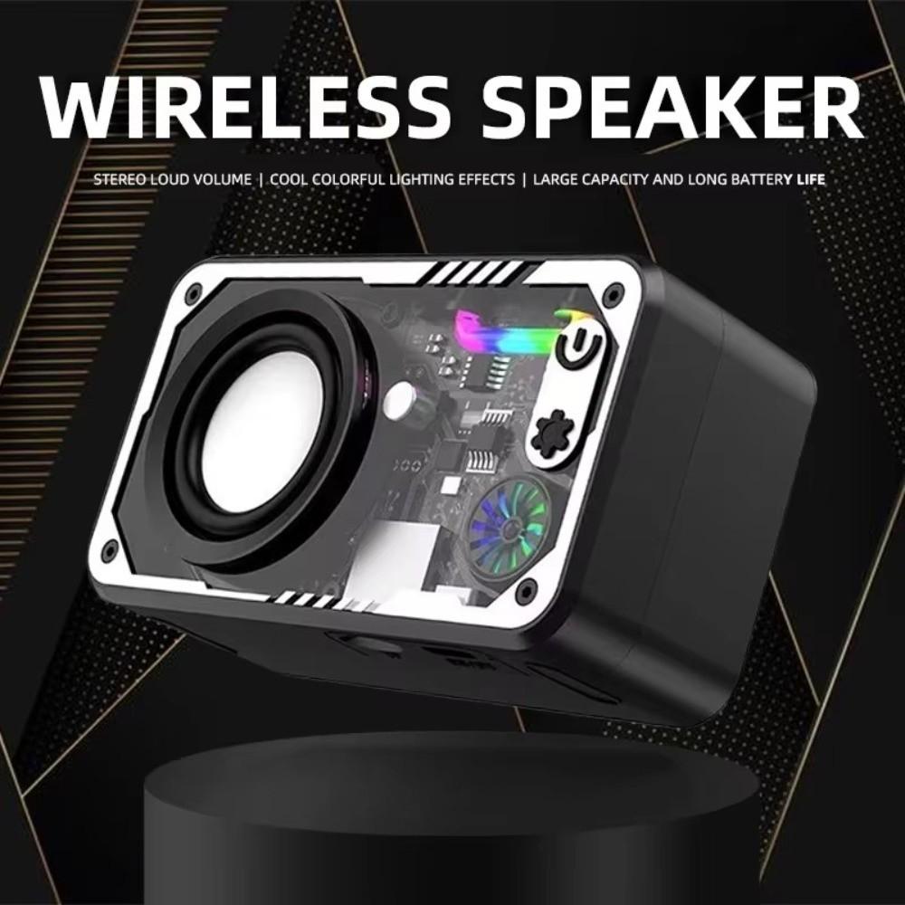 Double Bass Diaphragm Wireless Bluetooth Speaker Desktop Speaker Desktop Audio