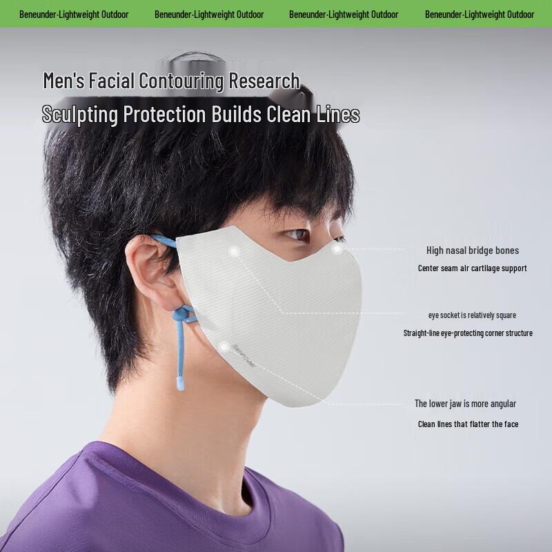 Beneunder Ultra-Breathable Full-Face Sun Protection Mask