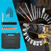20V Keyless Chuck Electric Screwdriver Set Cordless Impact Drill Variable Speed Max Drilling 30mm Battery