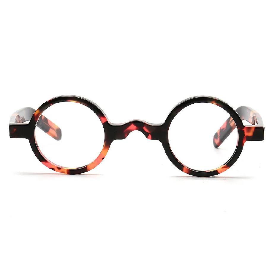 High Quality Acetate Glasses Vintage Round Men Optical Prescription Eyeglasses Frame Women Japanese Luxury Brand Eyewear PES18