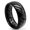 Titanium Steel Special Letter Ring Stainless Steel Ring Perimeter