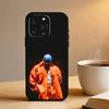 Custodia per Telefono K-Kendrick Lamar Rapper Per iPhone 17 16 15 14 13 12 Max Plus Copertura Nera in Silicone