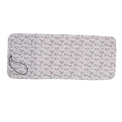 Diaper Changing Pad Rainbow Pattern Waterproof Portable Multifunctional Nylon Baby Changing Mat