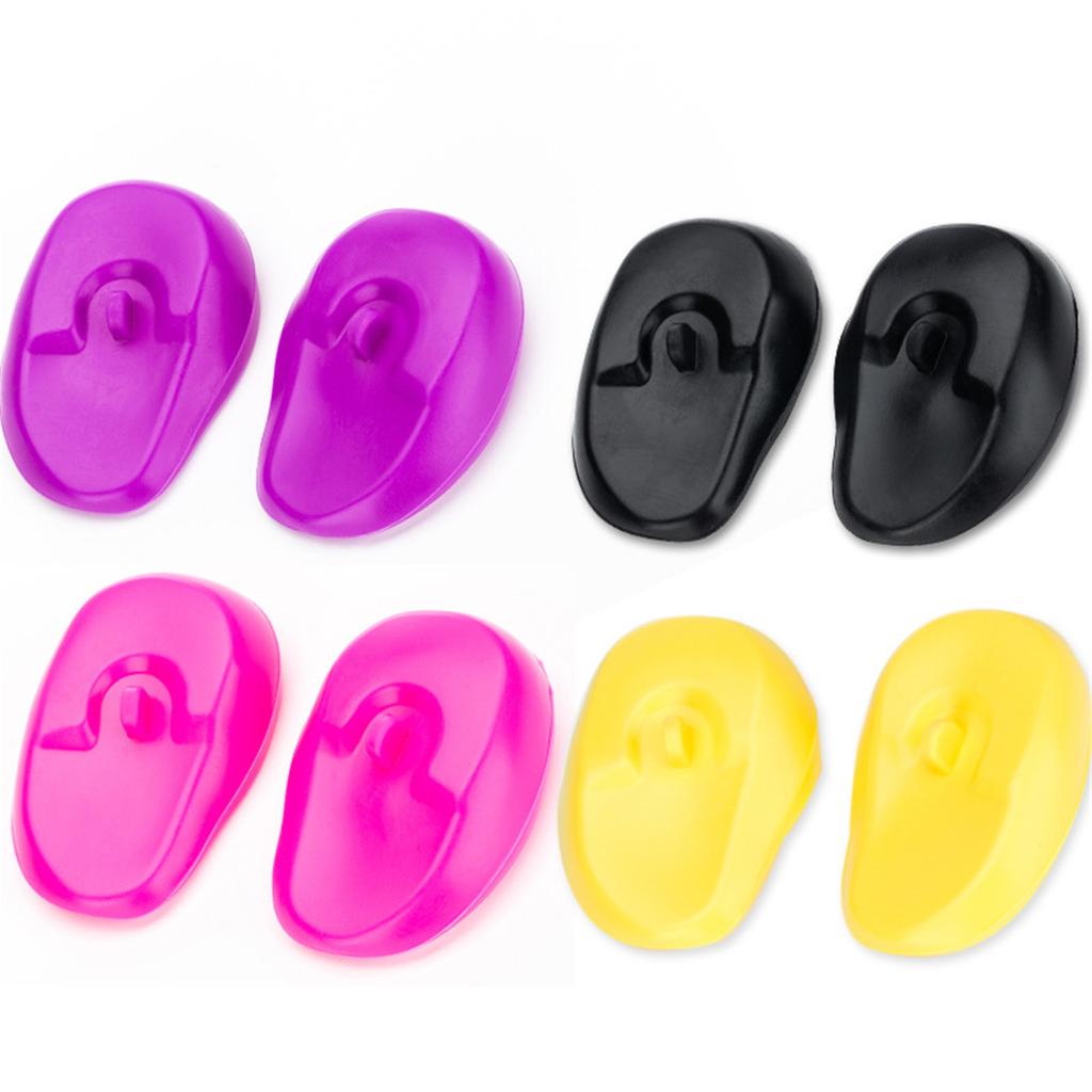 2pcs Waterproof Silicone Ear Covers for Hair Washing Protect Your Ears from Water Damage