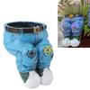 Pants Flower Pot Fashionable Resin Planter, Stylish Gift for Home, Garden, Yard, Lawn,  ,   with Balcony Garden Decoration