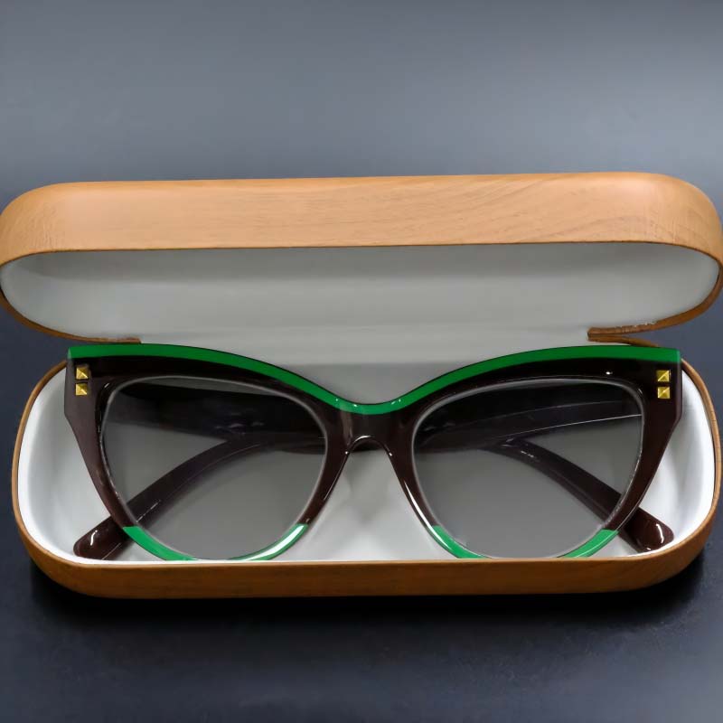 Retro Luxury Personalized Willow Nail Cat Eye Women'S Myopia Sunglasses Outdoor Neutral High-Quality Driving Sunscreen Glasses