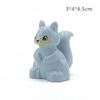 Big Size Building Blocks Forest Animals Lion Deer Panda Beast Enlightenment Toys Compatible Large Blocks Children Kids Gifts