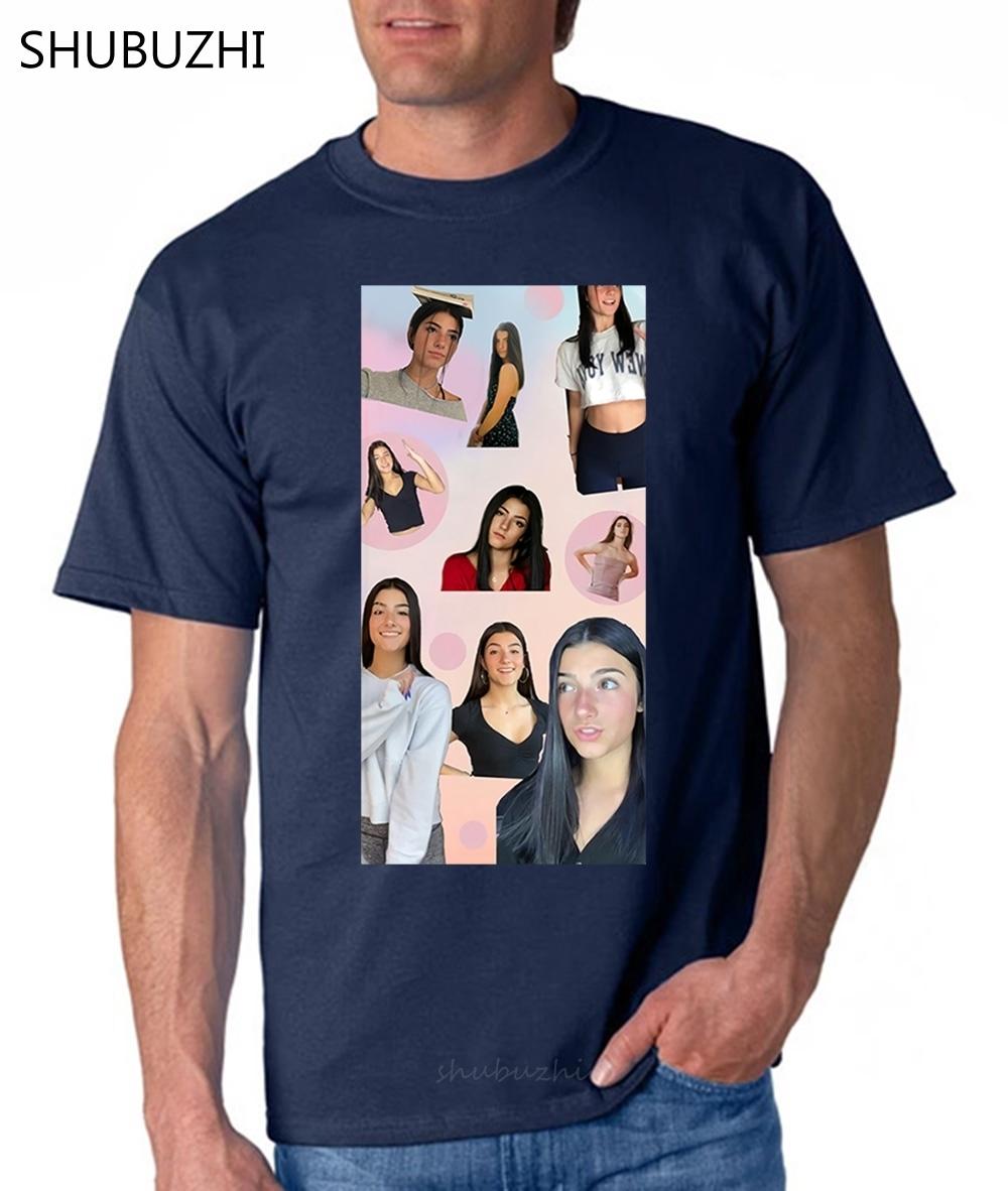 Charli Damelio Collage Unisex T Shirt Charli Dameliot Shirt For Men And Women male brand teeshirt men summer cotton t shirt S