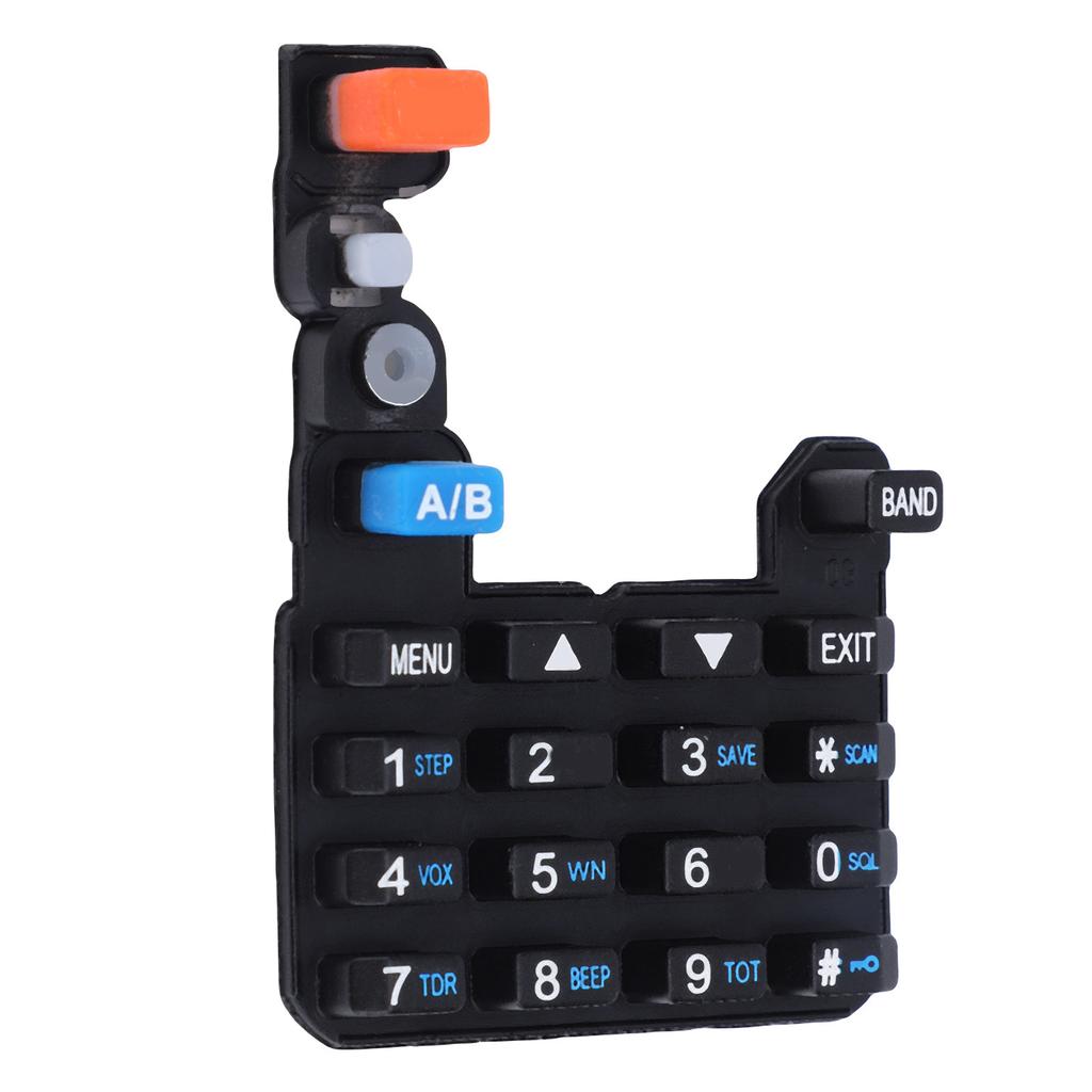 10PCS Number Keyboard Replacement for UV-5R UV-5RA UV-5RC UV-5RE Series Radio Silicone Keypad