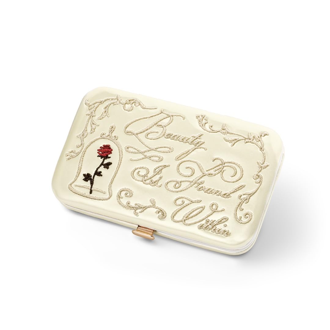 [K.UNO] Disney  Beauty and the Beast  / Travel Jewelry Case, Accessory Storage, Small Item Case, Portable Jewelry Case, Popular Gift