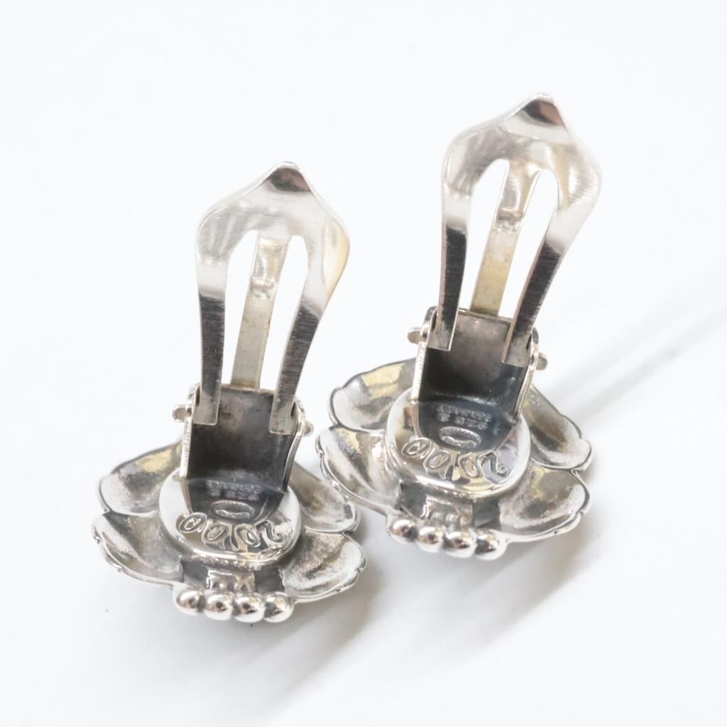 GEORG JENSEN [Excellent Condition] 925S 2000 Hematite Earring SilverUsed