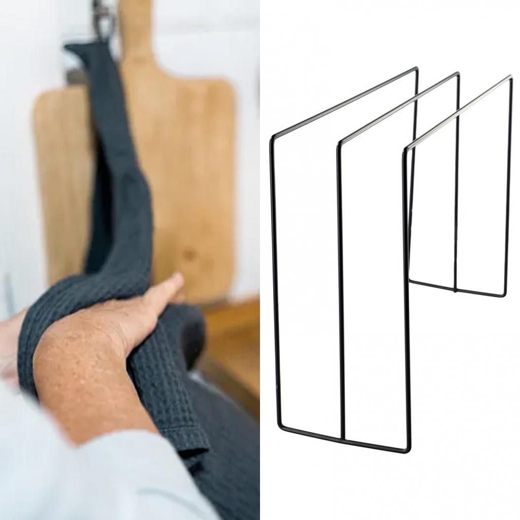 Stylish Cloth Hanger Rack Suitable for Doors with Slots Over 0 1cm