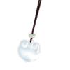 Stunning Natural Chalcedony Pendant Necklace Ethnic Style Clavicle Chain Jewelry Suitable For Women And Gifts