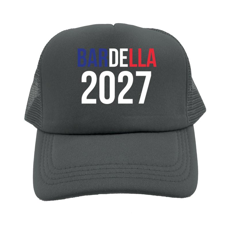 Bardella Baseball Cap President Election France Casual Women Men Hip Hop Mesh Snapback Trucker Hat Dad Gift MZ