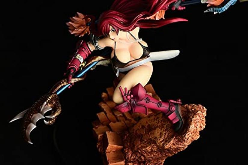 Orca Toys Erza Scarlet rytíř další červená měřítková PVC malovaná dokončená figurka ver.. barevné brnění 1/6