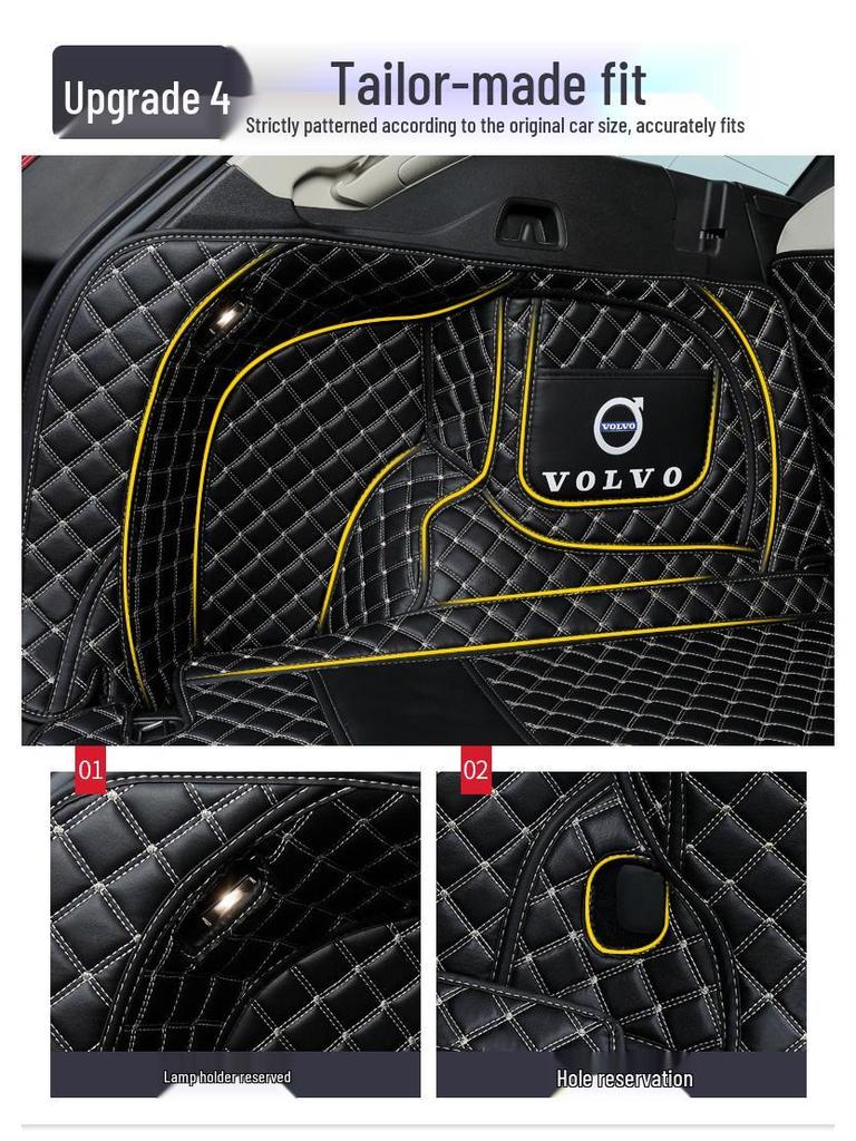 2020 Volvo XC60 Custom Rear Trunk Tail Mat