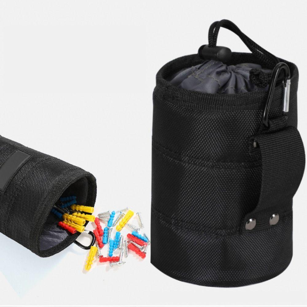 

Anti-Fall Hardware Tool Pouch Multifunctional Tool Waist Bag Electrician чёрный