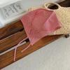 The New Summer Ins High-end Lace Headscarf Pastoral Style Baotou Triangle Scarf Headband Female Light Luxury Headdress Hair Accessories