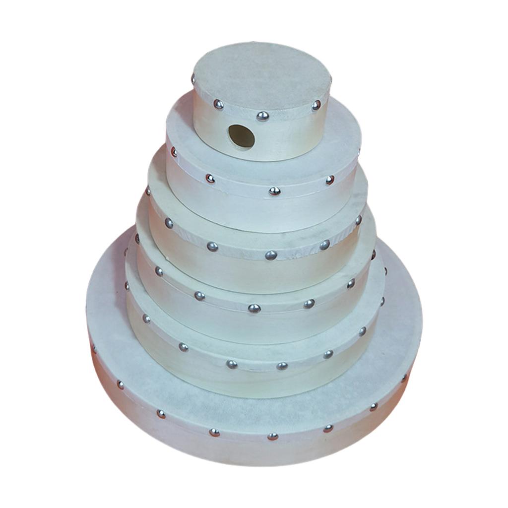 4/6/7/8/9/10Inch Hand Drum Musical Hand Percussion Wood Frame Drum Adults Kids Musical Instrument for Party Class Home