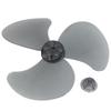 16Inch 3 Leaves Fan Blades Household Clear Plastic Fan Blade Replacement For Pedestal Fan Stand Fan Table Fan Accessories
