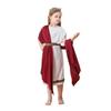 White Roman Toga Costume for Boys Girls Greek Mythology Halloween Party Carnival Performance Robe