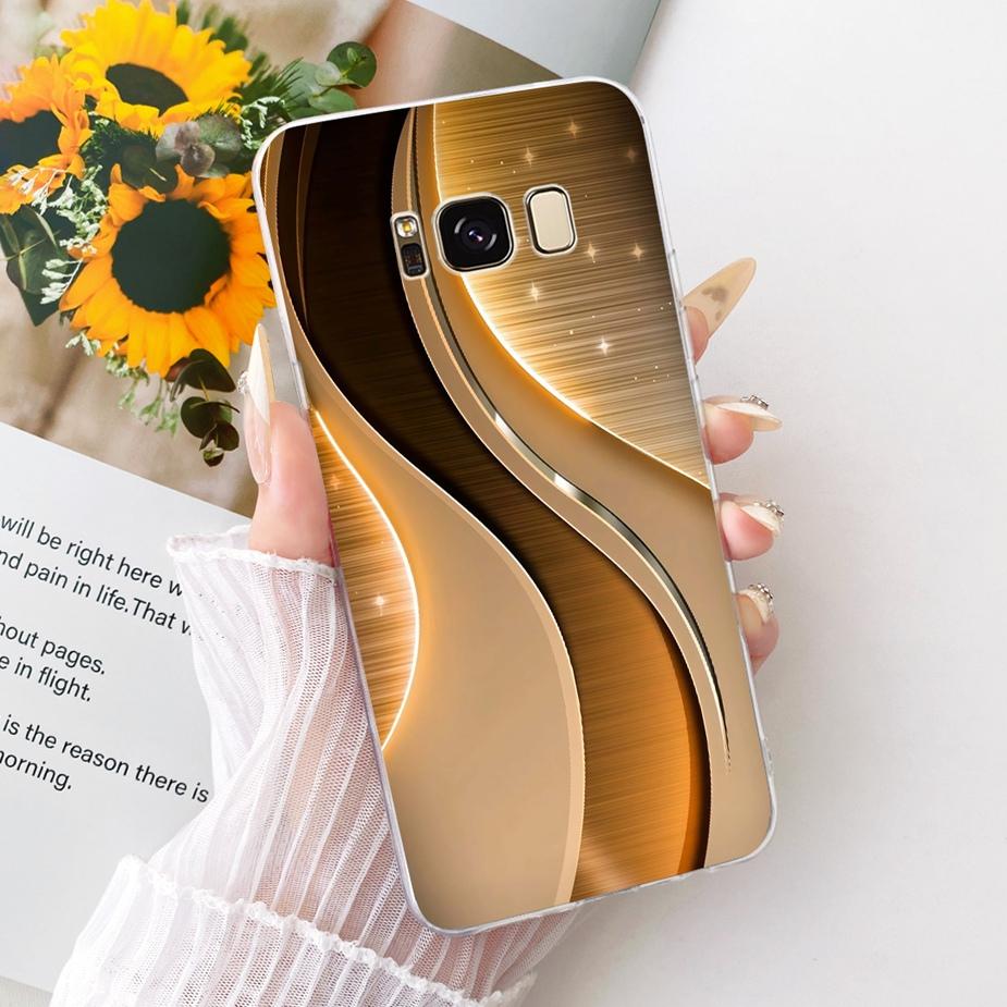 For Samsung Galaxy S8 Case SM-G950F Luxury Flowers Butterfly Painted Cover Soft Silicone Case For Samsung S8 Plus S8+ G955F Bags