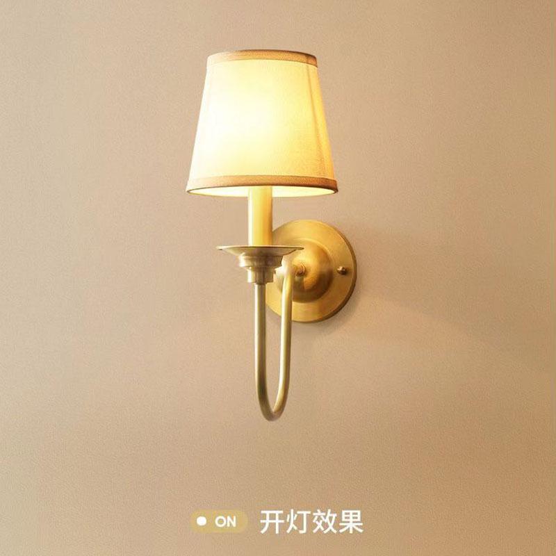 Full Copper American Wall Lamp Mirror Light Modern Led Wall Light for Home Decor Living Room Bedroom Sconce Industrial Luminaire