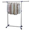 Porte-vêtements - vidaXL - Réglable - Acier inoxydable - 165x44x150 cm - Argenté