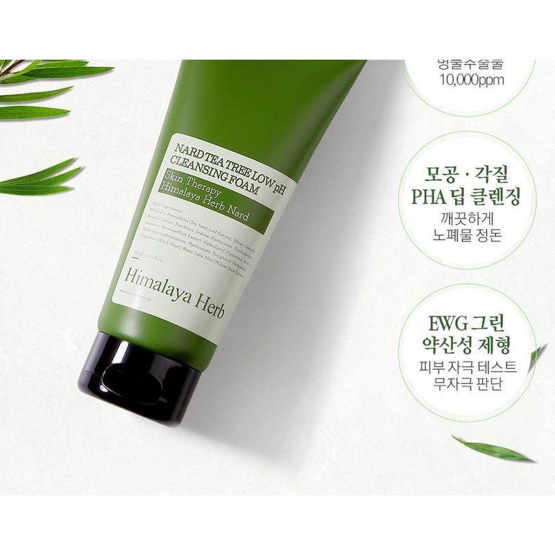 Nard Tea Tree Low pH Cleansing Foam