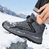 Men's Snow Boots Winter Warm Comfortable Hiking Boots Outdoor Men's Sneakers Waterproof Sports Shoes Wear-resistant Hiking Shoes