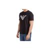 Emporio Armani Logo Print Pullover Short Sleeve T-Shirt Men Tops Black 3H1TD0-1J30Z-0999