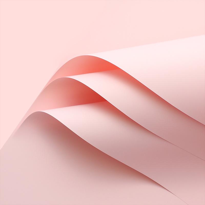 Koreanischer Stil Dopamin-Farbe Wasserdichtes Geschenkpapier für frische Blumen